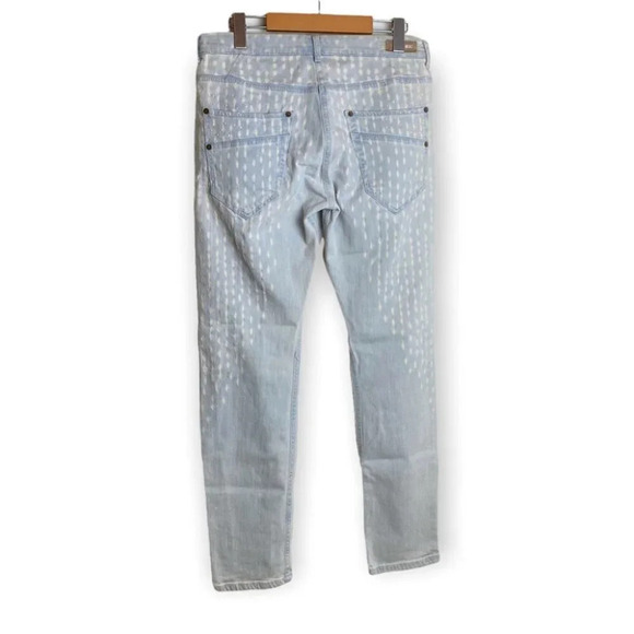 MAC Light Wash Spotted & Embellished Skinny Jeans - Picture 2 of 10